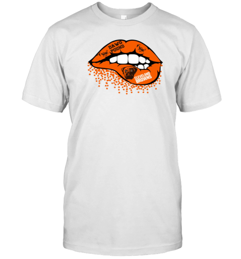 Cleveland Browns Lips Inspired T-Shirt