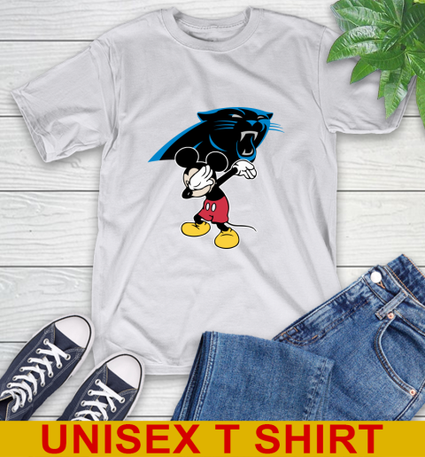 Carolina Panthers NFL Football Dabbing Mickey Disney Sports T-Shirt 12