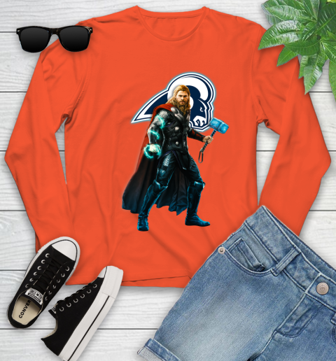 NFL Thor Avengers Endgame Football Los Angeles Rams Youth Long Sleeve 4