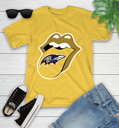 Baltimore Ravens NFL Football Lips I Root For My Team Adoring Fan 110