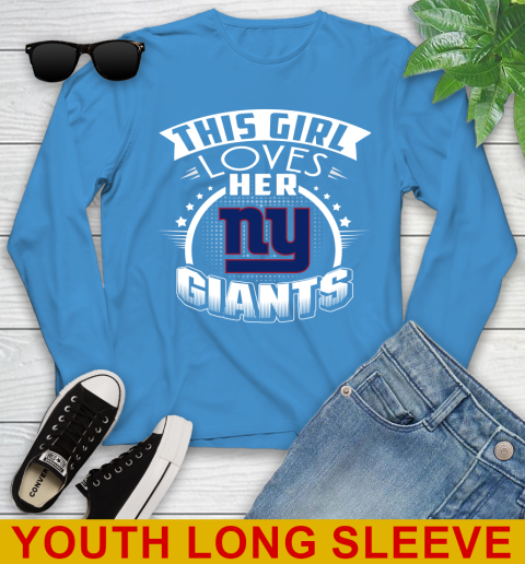New York Giants NFL Football This Girl Loves Her Team 124