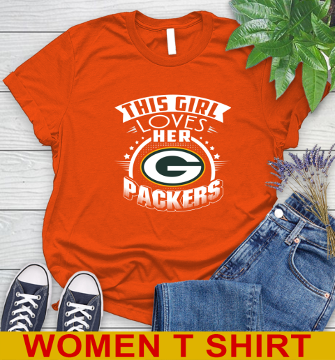 Green Bay Packers NFL Football This Girl Loves Her Team 87