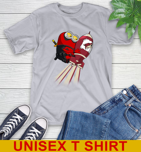 NHL Hockey Arizona Coyotes Deadpool Minion Marvel Shirt T-Shirt 5