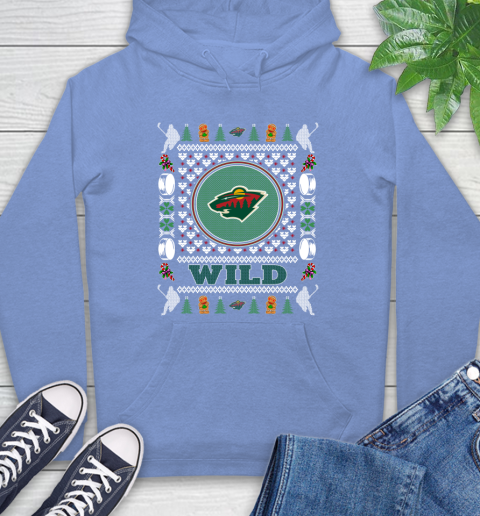 Minnesota Wild Merry Christmas NHL Hockey Loyal Fan Ugly Shirt 23