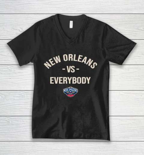 New Orleans Pelicans Vs Everybody V-Neck T-Shirt