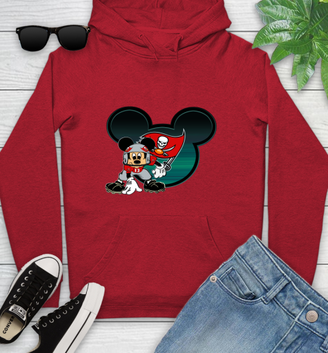 NFL Tampa Bay Buccaneers Mickey Mouse Disney Football T Shirt Youth Hoodie 11