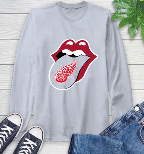Detroit Red Wings NHL Hockey Lips I Root For My Team Adoring Fan 63