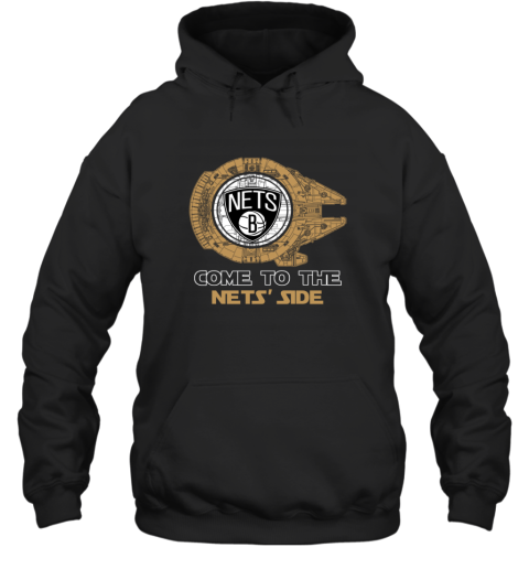 NBA Come To The Brooklyn Nets Side Star Wars Basketball Sports Hoodie