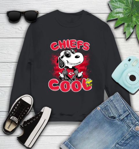 NFL Football Kansas City Chiefs Cool Snoopy Shirt Sweatshirt