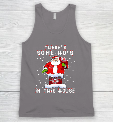 Boston Red Sox Christmas There Is Some Hos In This House Santa Stuck In The Chimney MLB Tank Top 6