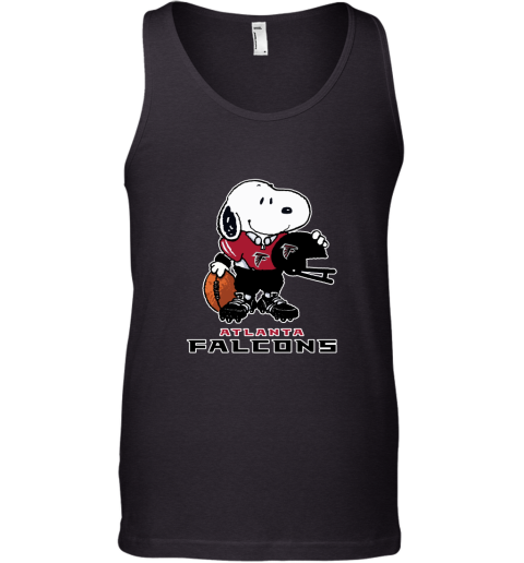 Snoopy A Strong And Proud Atlanta Falcons Player NFL Tank Top