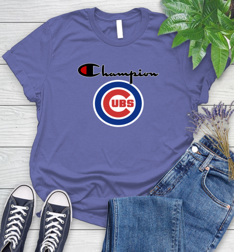 MLB Baseball Chicago Cubs Champion Shirt Women's T-Shirt 12