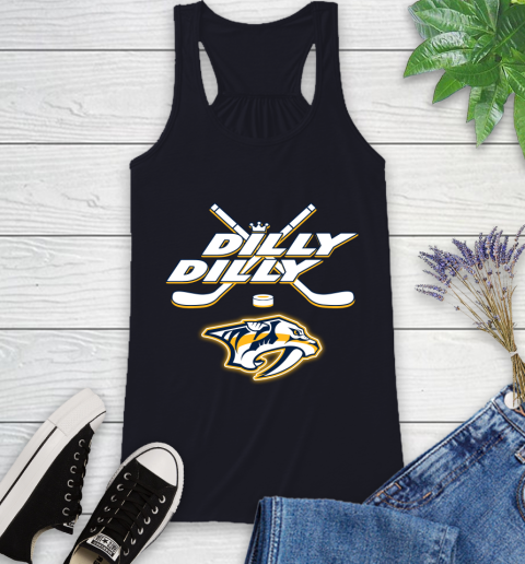 NHL Nashville Predators Dilly Dilly Hockey Sports Racerback Tank 10