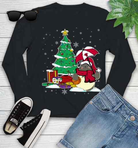 Chicago Bulls NBA Basketball Cute Tonari No Totoro Christmas Sports Youth Long Sleeve