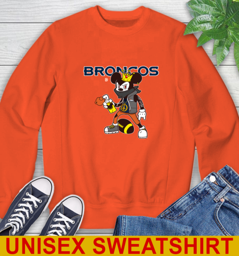 Denver Broncos NFL Football Mickey Peace Sign Sports Sweatshirt 5 Denver Broncos NFL Football Mickey Peace Sign Sports Sweatshirt - Image 5
