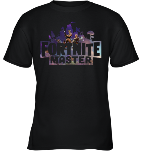 56fu fortnite master for pro gamers shirts youth t shirt 26 front black