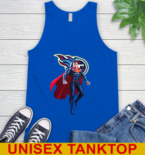 NFL Superman DC Sports Football Tennessee Titans Tank Top 5