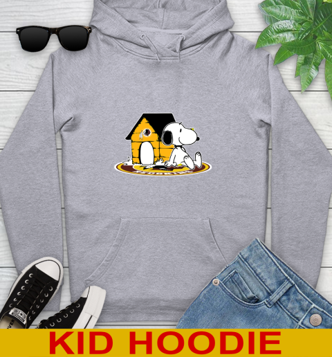 NFL Football Washington Redskins Snoopy The Peanuts Movie Shirt Youth Hoodie 6
