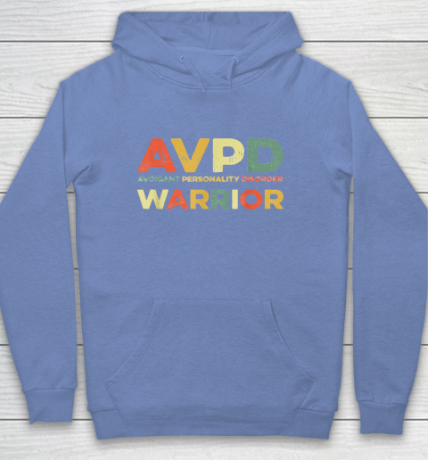 Autism Awareness Avoidant Personality Disorder Warrior AVPD Awareness Social Youth Hoodie 8