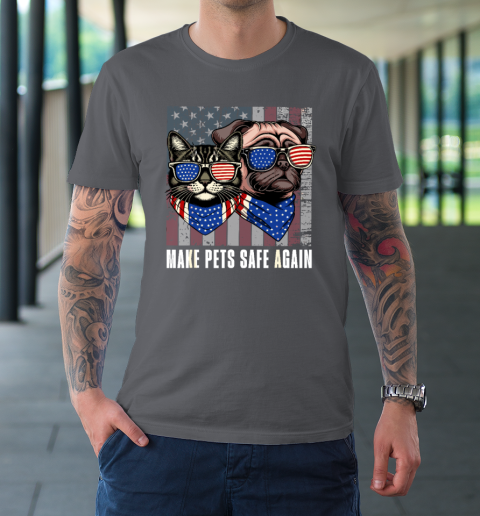 Make Pets Safe Again Trump Harris Debate Eating The Dogs Cat T-Shirt 6