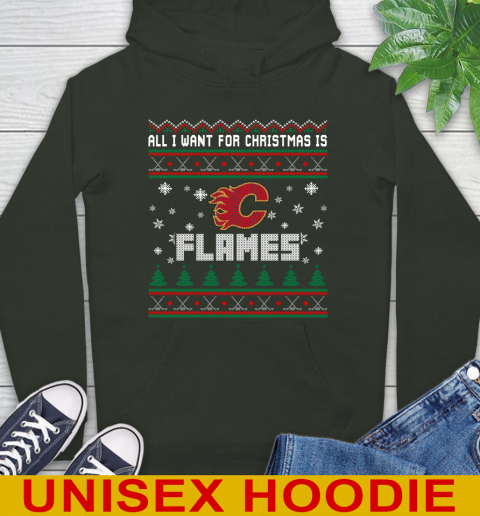 Calgary Flames NHL Hockey All I Want For Christmas Is My Team Sports 24