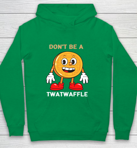 DON'T BE A TWATWAFFLE Youth Hoodie 4