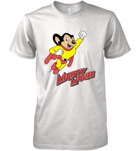 Mighty Mouse Classic Cartoon Premium Men's T-Shirt