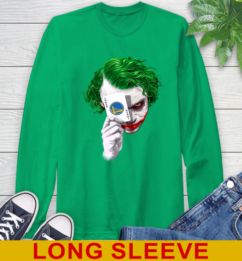 Golden State Warriors NBA Basketball Joker Card Shirt Long Sleeve T-Shirt 8