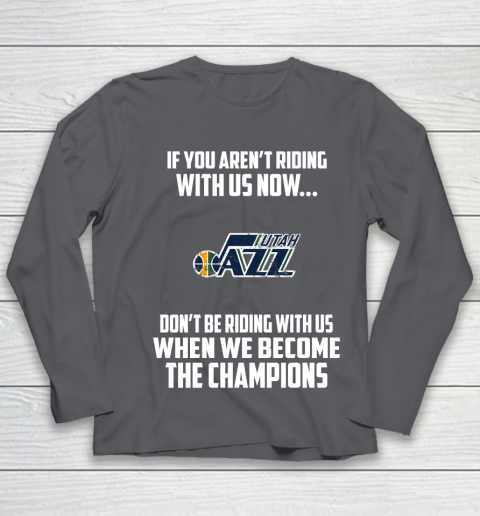 NBA Utah Jazz Basketball We Become The Champions Youth Long Sleeve 6