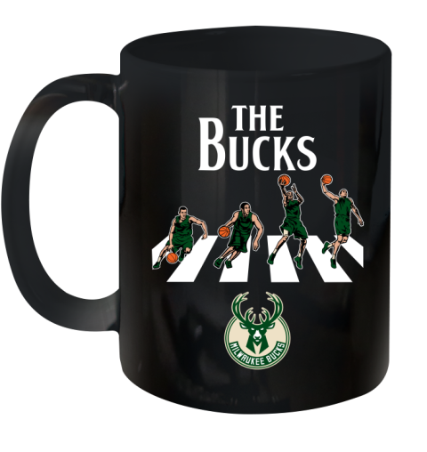 NBA Basketball Milwaukee Bucks The Beatles Rock Band Shirt Ceramic Mug 11oz
