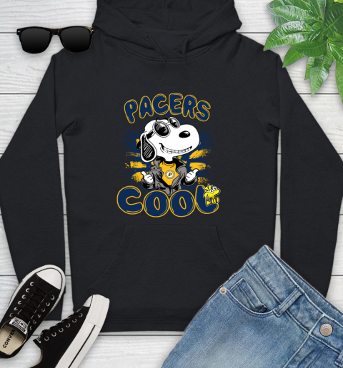 NBA Basketball Indiana Pacers Cool Snoopy Shirt Youth Hoodie