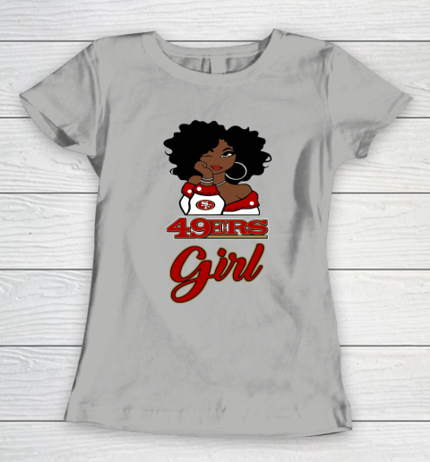 San Francisco 49ers Girl NFL Women's T-Shirt 11