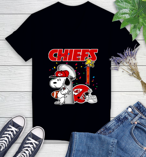 Kansas City Chiefs Champions Super Bowl 2020 Snoopy Middle Finger Shirt 77