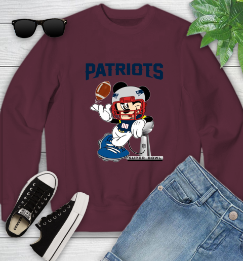 Patriots super hotsell bowl 2019 sweatshirt