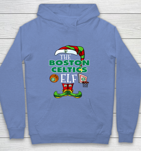 Boston Celtics Christmas ELF Funny NBA Youth Hoodie 8