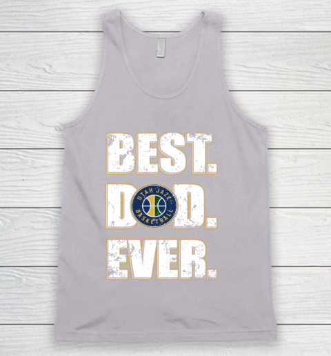 NBA Utah Jazz Basketball Best Dad Ever Family Shirt Tank Top 3