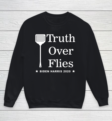 Truth Over Flies Biden Harris 2020 Vintage Youth Sweatshirt