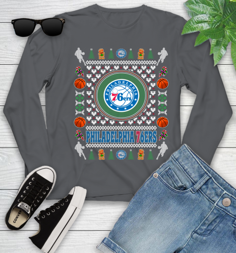 Philadelphia 76ers Merry Christmas NBA Basketball Loyal Fan Ugly Shirt 132