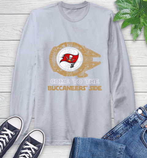 NFL Come To The Tampa Bay Buccaneers Star Wars Football Sports Long Sleeve T-Shirt 6