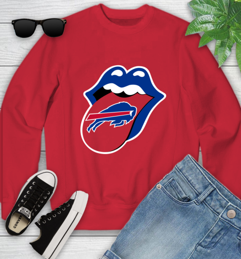 Buffalo Bills NFL Football Lips I Root For My Team Adoring Fan 123