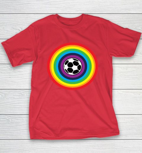 Grant Wahl Rainbow Shirt LGBT Rainbow Colours Soccer Football Worldcup 2022 Qatar Youth T-Shirt 7