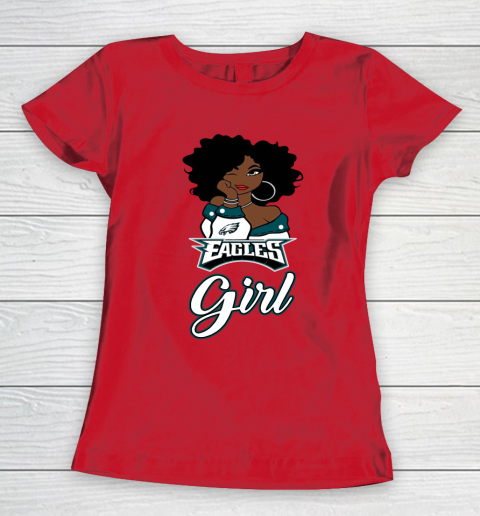 Philadelphia Eagles Girl NFL Women's T-Shirt 10