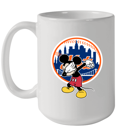 New York Mets MLB Baseball Dabbing Mickey Disney Sports Ceramic Mug 15oz