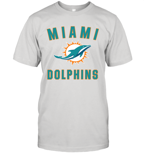 Miami Dolphins NFL Pro Line by Fanatics Branded Aqua Vintage Victory Unisex Jersey Tee