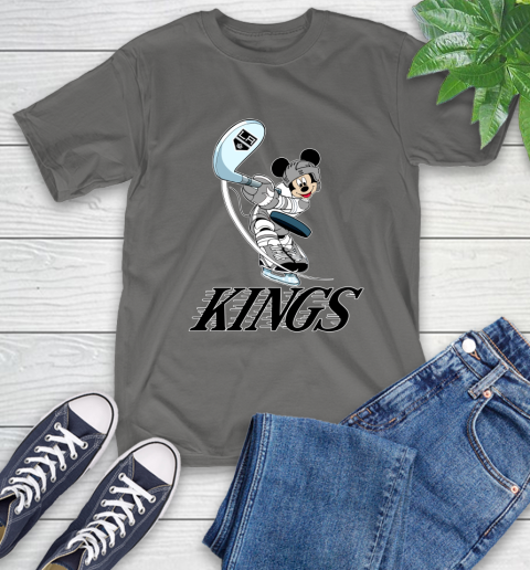 NHL Hockey Los Angeles Kings Cheerful Mickey Mouse Shirt T-Shirt 10