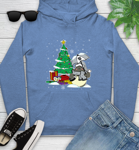Los Angeles Kings NHL Hockey Cute Tonari No Totoro Christmas Sports Youth Hoodie 13