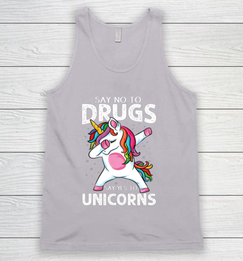 Say No To Drugs Say Yes To Unicorn Anti drug Red Ribbon Week Tank Top 3