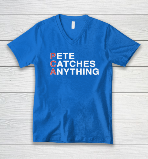 PCA Pete Catches Anything Pete Crow Armstrong V-Neck T-Shirt 4