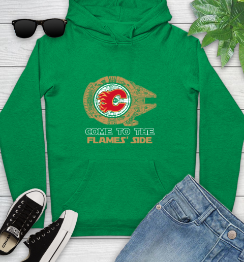 NHL Come To The Calgary Flames Wars Hockey Sports Youth Hoodie 9