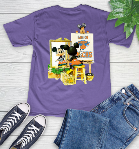 NBA Basketball New York Knicks Mickey Drawing Shirt 53